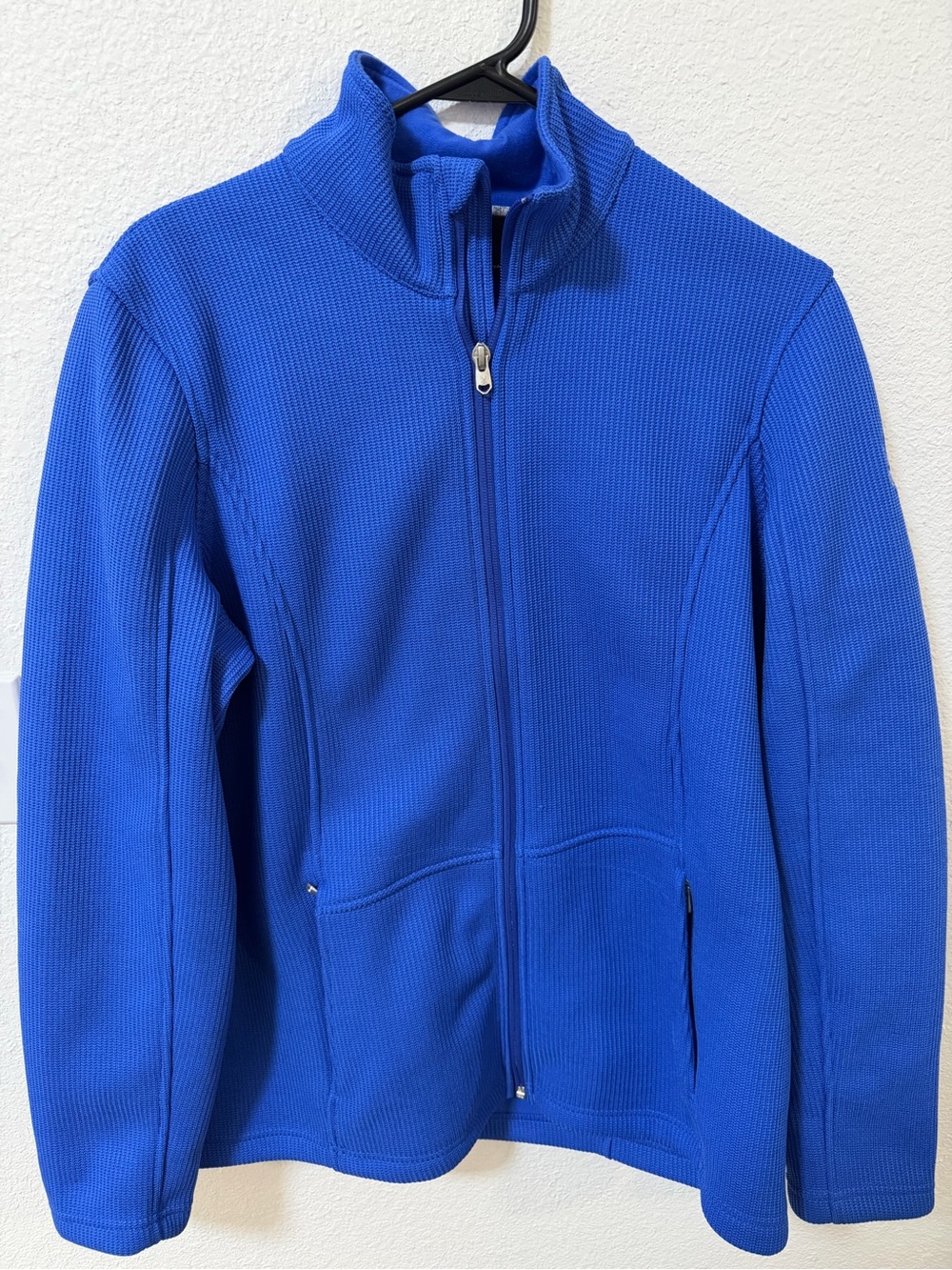 Spyder Women's Royal Blue Full-Zip Performance Jacket